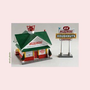 Snow Village ~ Krispy Kreme Doughnut Shop 55071 ~ MIB!